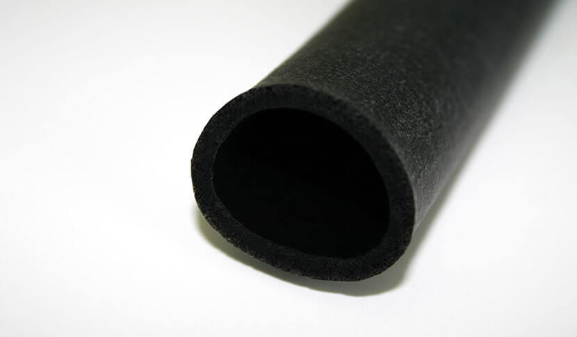 Tubo flessibile in schiuma di silicone Lindemann nero