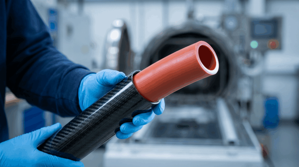 Silikonprofil Carbon Kern