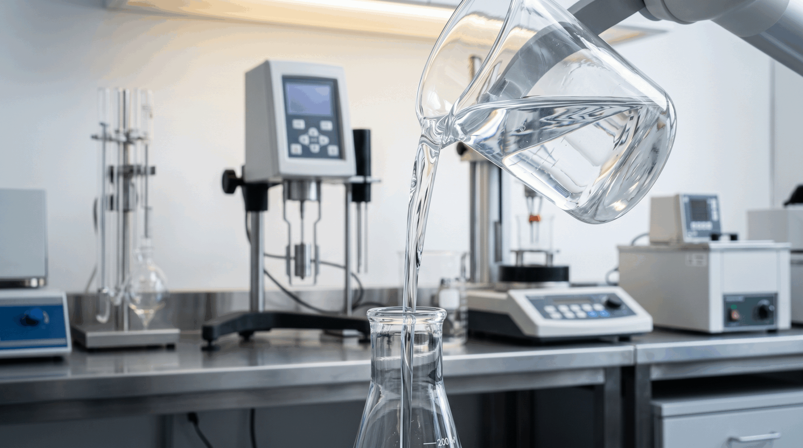 Silikonöl für industrielle Anwendungen — Viskositätsmessung